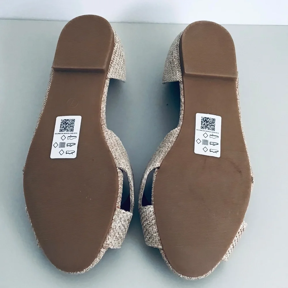 ASOS flat sandals with peep toe - never worn - Picture 6 of 6